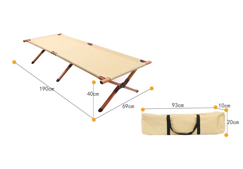 캠핑침대 사이즈