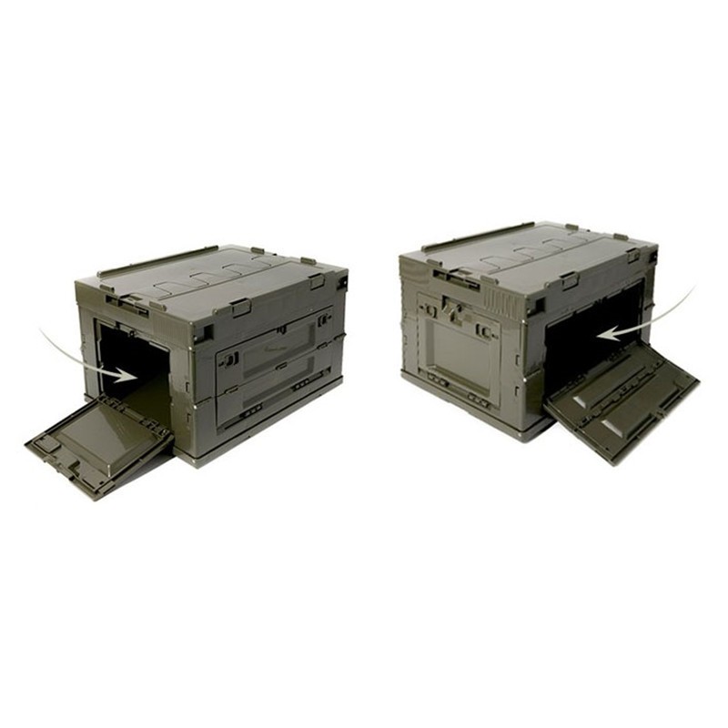 사이드 오픈형 폴딩박스 디자인