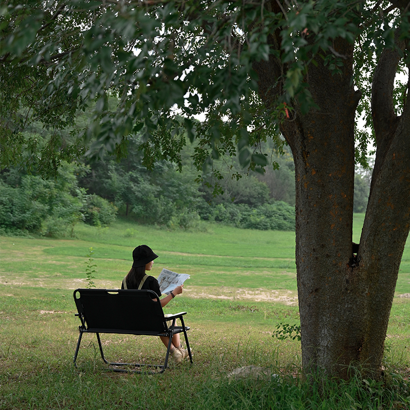 감성캠핑 2인의자