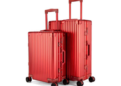 워리어 여행용 캐리어 레드