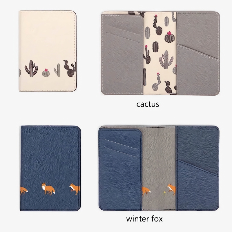 캐릭터 여권커버 디자인