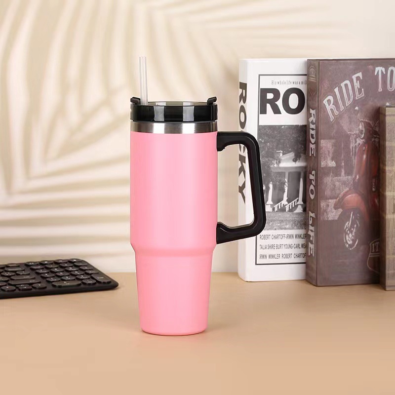 스탠리 한정판 텀블러 핑크