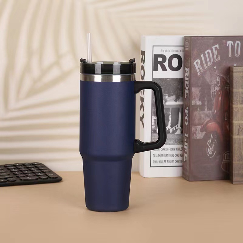 스탠리 한정판 텀블러 네이비