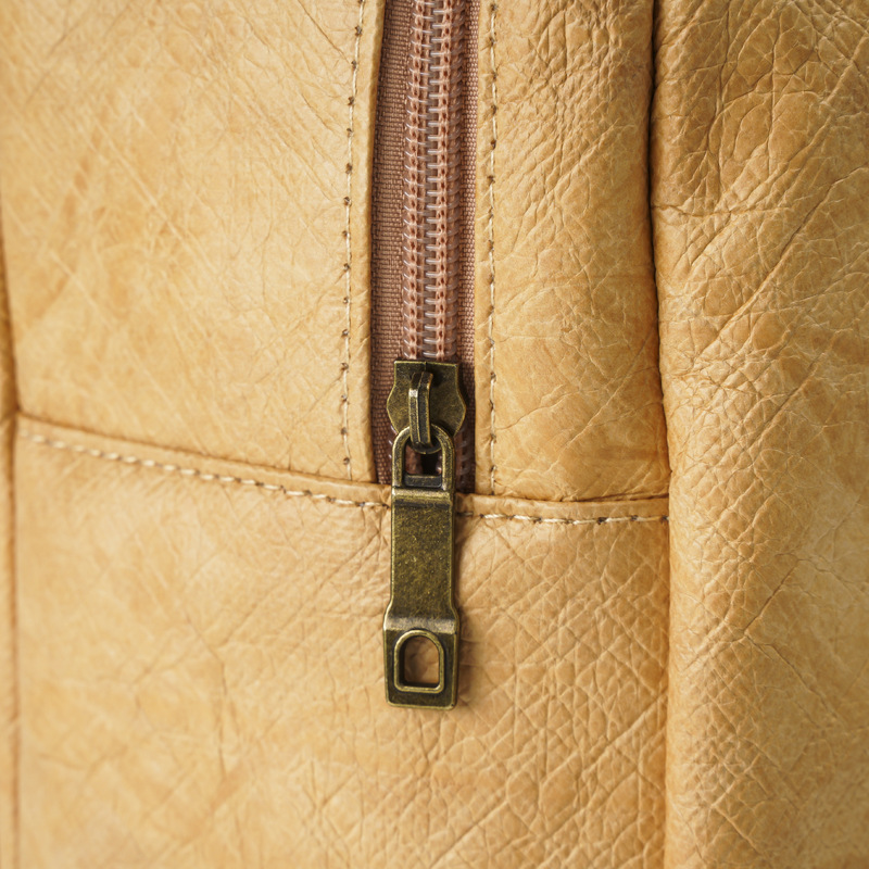 친환경 굿즈 크라프트지 가방 지퍼