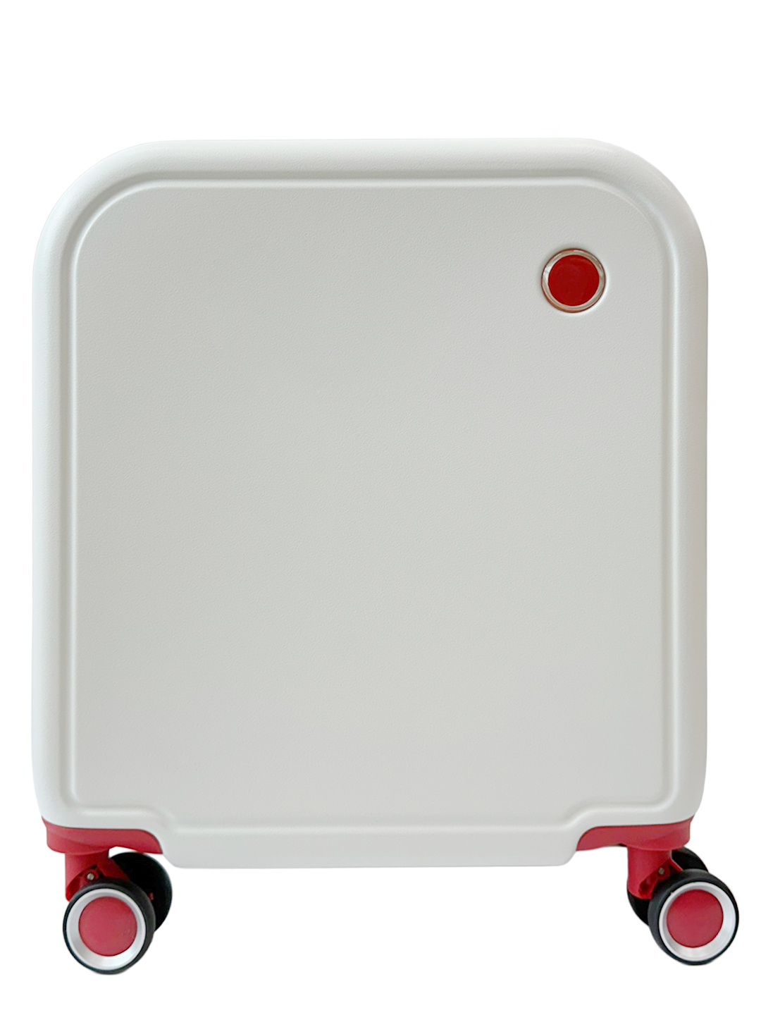 화이트&레드 투톤 프리미엄 브랜드 캐리어 맞춤제작 후기