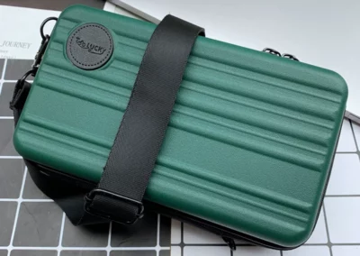 미니 하드 파우치 그린