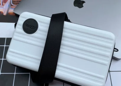 미니 하드 파우치 화이트