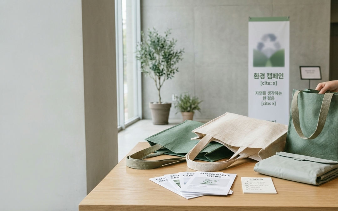 환경을 생각하는 공공기관을 위한 친환경 리유저블백 제작 가이드