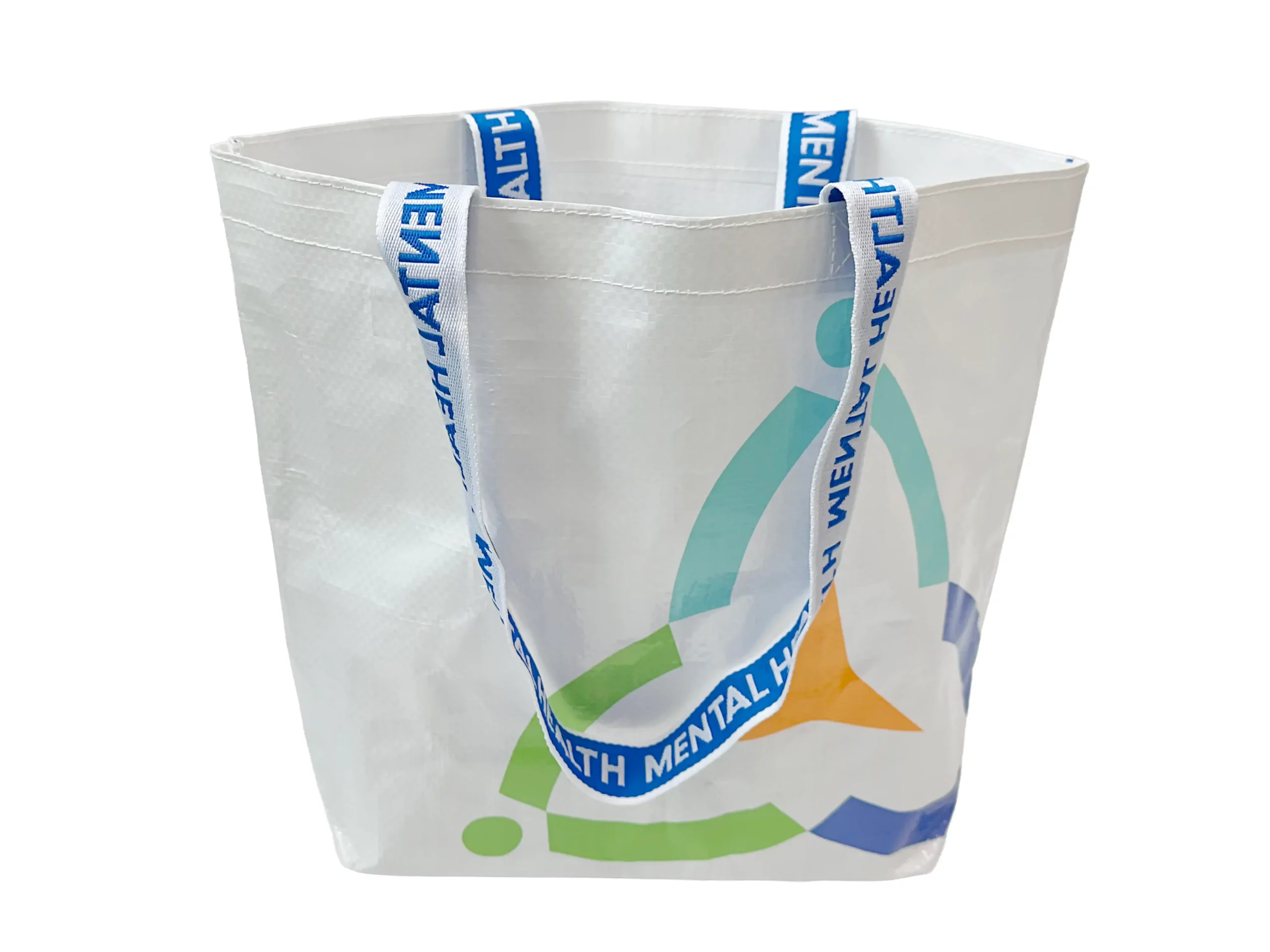 기관 굿즈로 딱 좋은 타포린백 제작: 성남시 정신건강복지센터