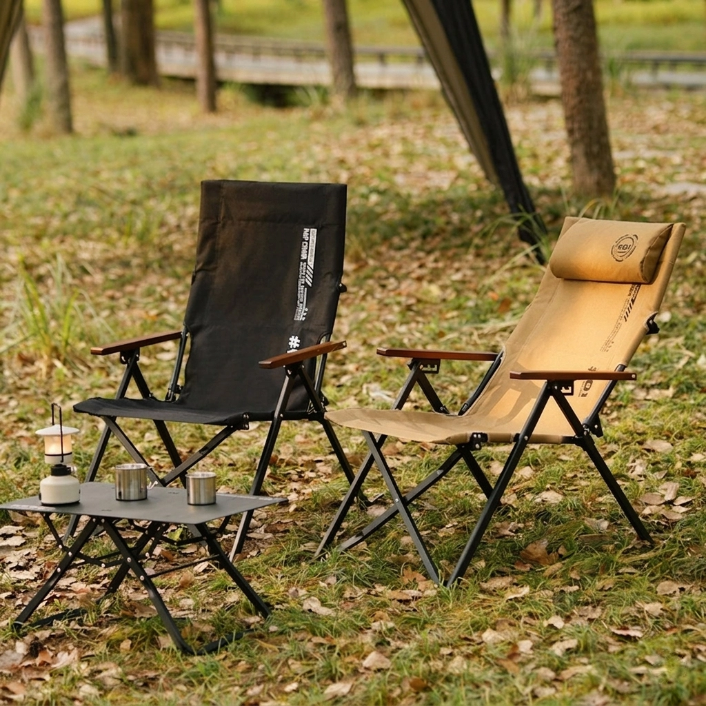 camping picnic goods chair cup set