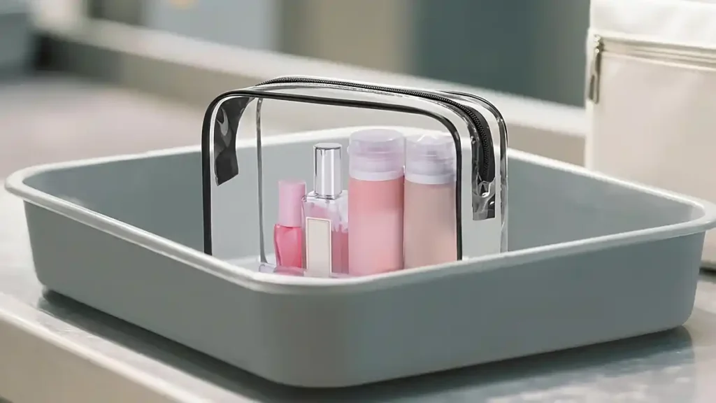 공항 pvc 파우치