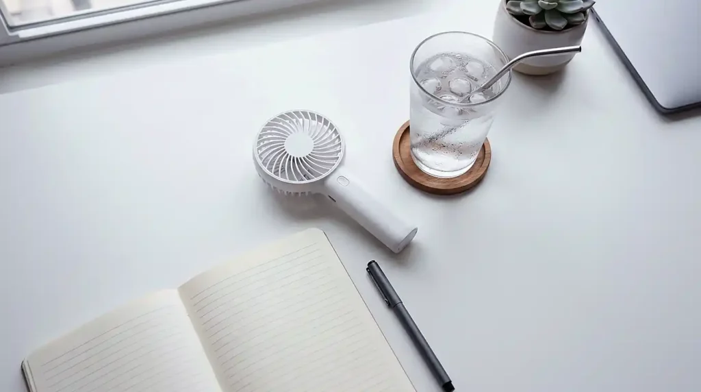 미니 선풍기 여름 판촉물 제작, 반응 좋은 이유와 종류 2 미니 손선풍기 커스텀 제작