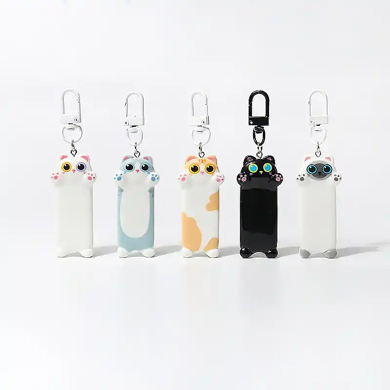 고양이 키링 커스텀 제작 — 5종 냥이 디자인 굿즈 6 귀여운 고양이 키링 제작