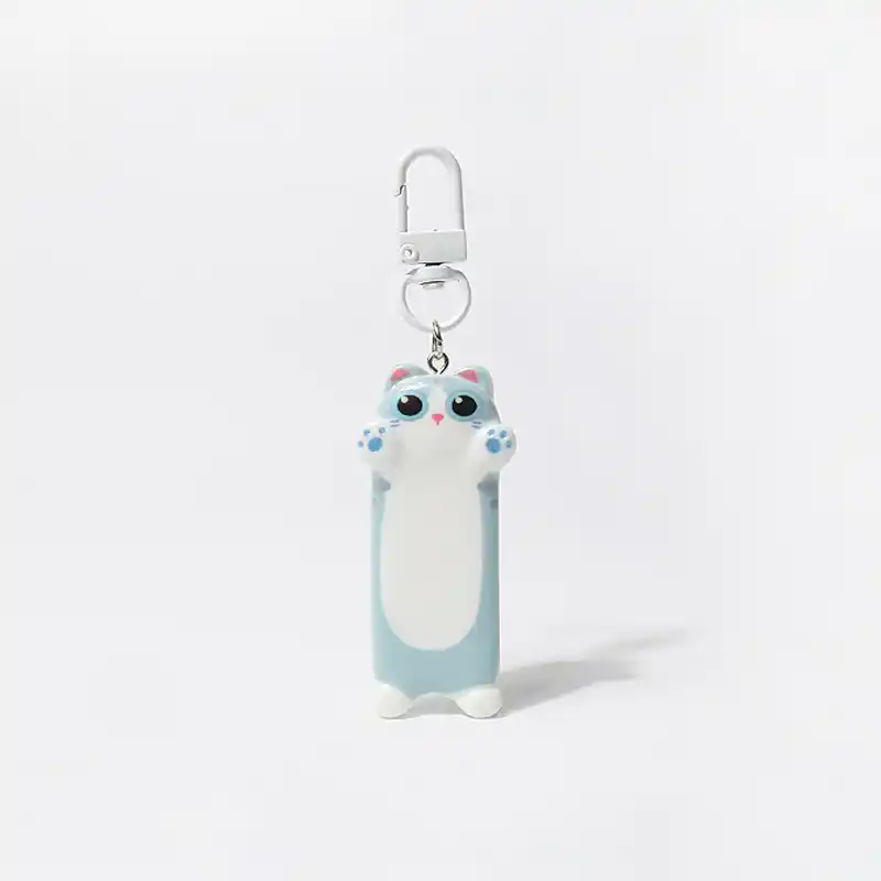 고양이 키링 커스텀 제작 — 5종 냥이 디자인 굿즈 1 고양이 키링 제작 그린