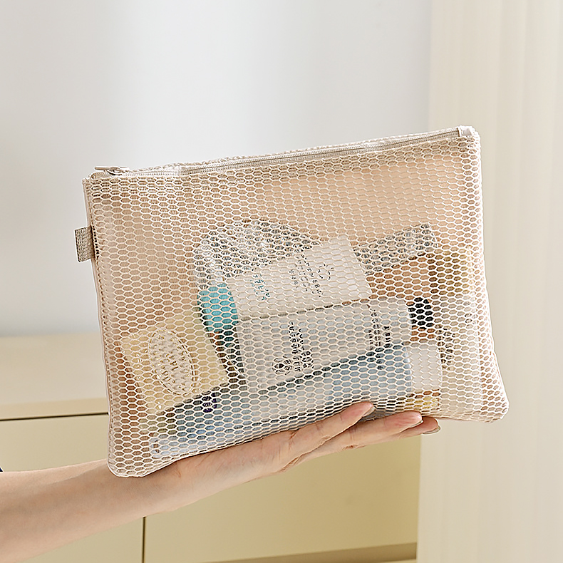미니 매쉬 파우치 제작 — M·L·XL 세트 수납 굿즈 2 미니 매쉬 파우치 크기별 세 종류