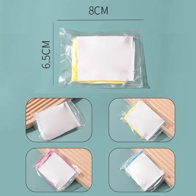 일회용 우비 제작, 로고 넣는 카드형 판촉 우비 9 일회용 우비 접어 담은 포장 가로 8cm 세로 6.5cm